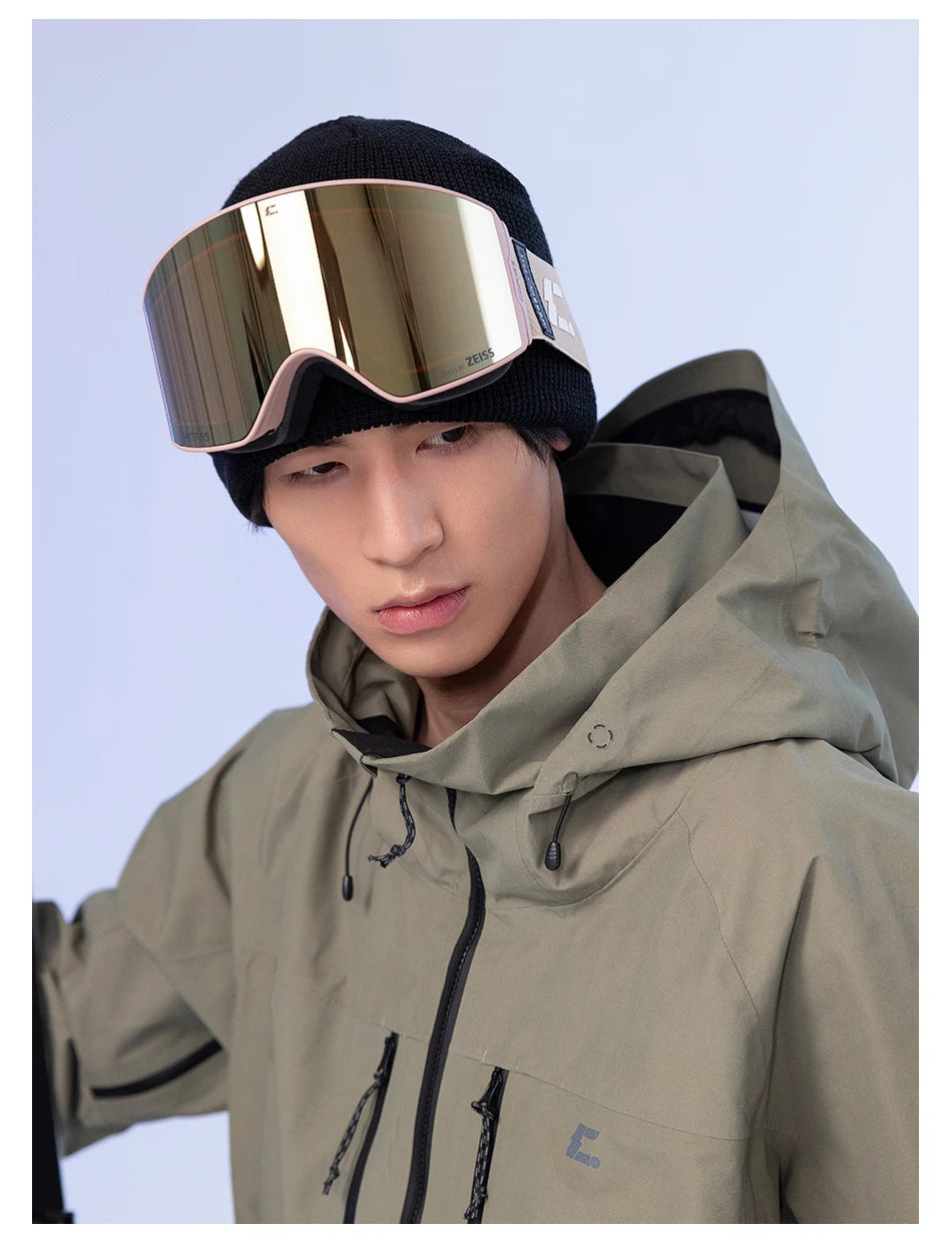 Luxury Magnetic Ski Goggles 