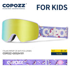 Magnetic Kids Ski Goggles