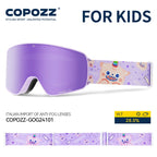 Magnetic Kids Ski Goggles