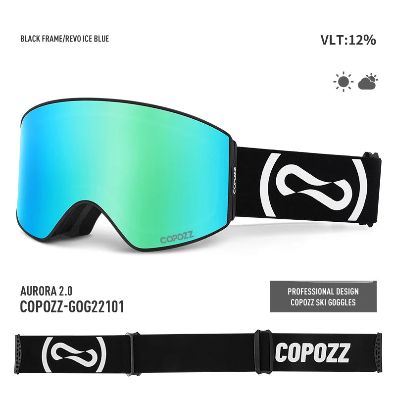 Magnetic Ski Goggles