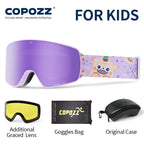 Magnetic Kids Ski Goggles