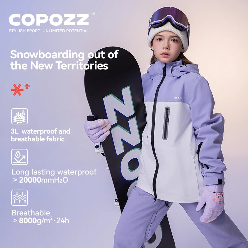 Boys Girls Ski Suit