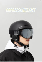Half-covered Ski Helmet 