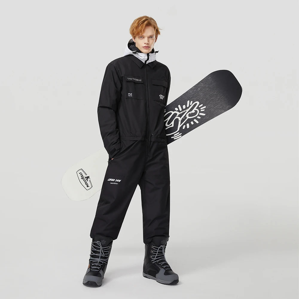 One-Piece Ski Jumpsuit 