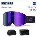 Luxury Magnetic Ski Goggles 