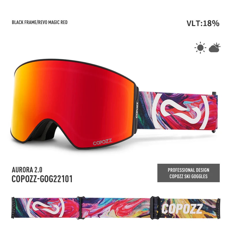 Magnetic Ski Goggles