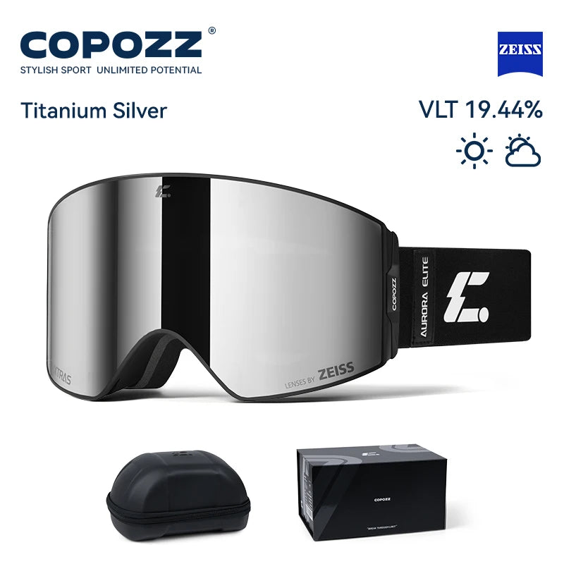 New Magnetic Ski Goggles