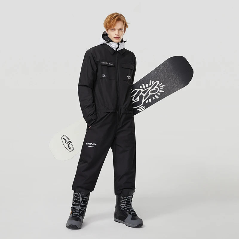 One-Piece Ski Jumpsuit