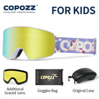Magnetic Kids Ski Goggles