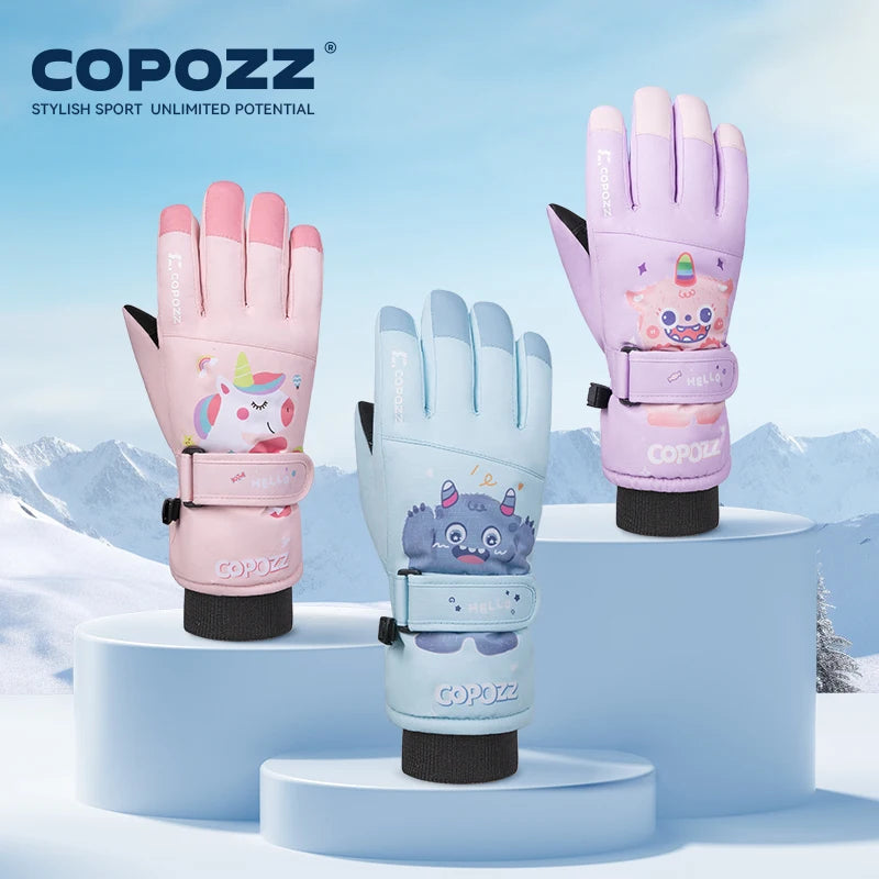 Children Winter Gloves for Girls Boys